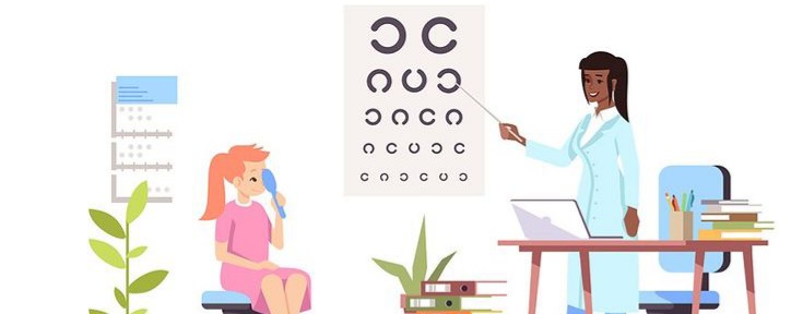 أخصائية بصريات