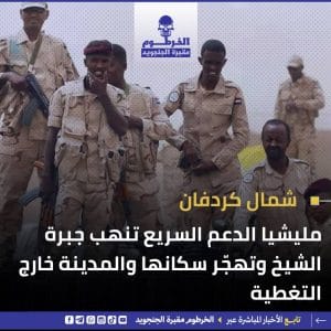 مليشيا الدعم السريع 